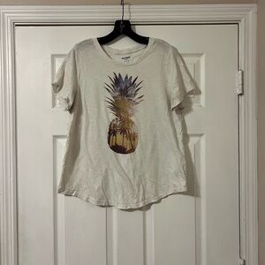 Old Navy Graphic Tee - Pineapple Design